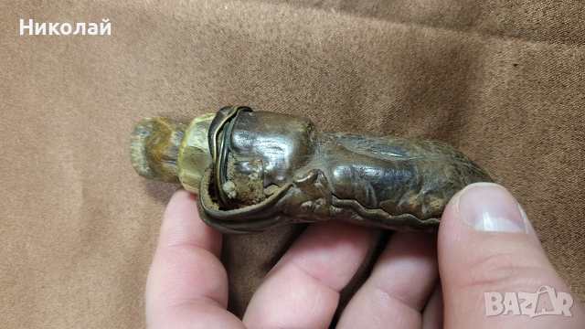 Пунгия, куршумарник, барутник, барутница кожа България, снимка 2 - Антикварни и старинни предмети - 53175349