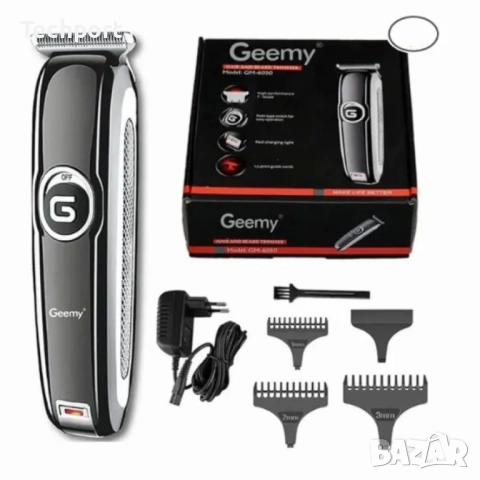 Професионален тример Geemy GM-6050 за подстригване и оформяне