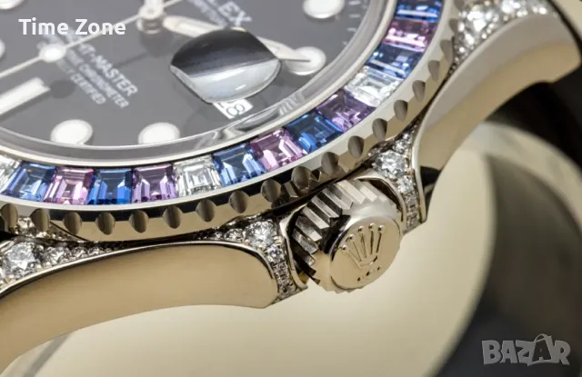 Rolex Yacht-Master 40mm "Aurora Borealis" White Gold Black Dial Дамски Различни Варианти, снимка 5 - Дамски - 48182744