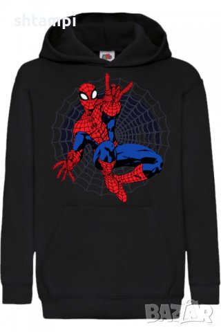 Детски Суитчър/Суитшърт Spider-man 04,Spider-man,Игра,Подарък,Изненада,Забавление,Рожден Ден