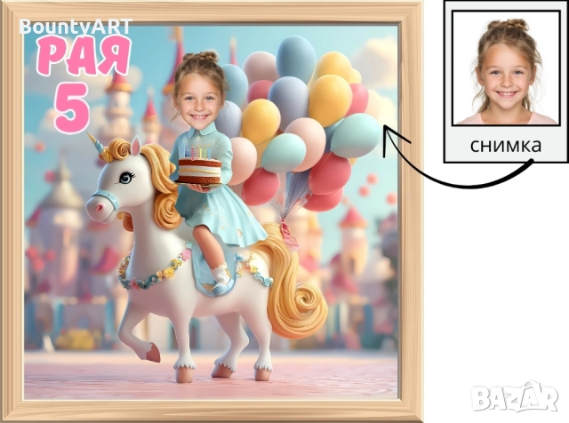 Детски персонализирани дигитални карикатури, снимка 13 - Подаръци за рожден ден - 51947272