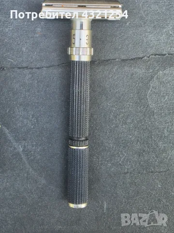 Винтидж самобръсначка Gillette Adjustable с кутия, снимка 3 - Колекции - 56262010