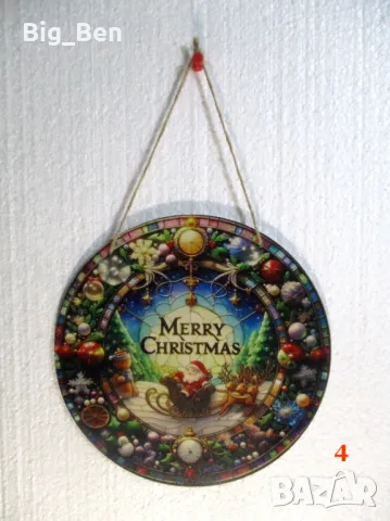 Декоративни Кръгли Дървени Табели - 2D Плосък Печат, снимка 5 - Декорация за дома - 50132589