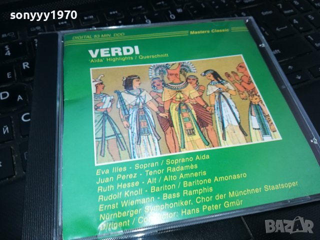 VERDI AIDA CD MADE IN HOLLAND 1802241100, снимка 8 - CD дискове - 44349654