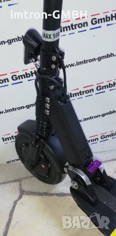 Електрическа тротинетка скутер ICONBIT IK-1972K TRACER (8 инча, черен), снимка 8 - Други спортове - 38007945