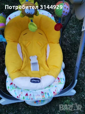  Електрическа бебешка люлка Chicco Polly Swing / Почти НОВА