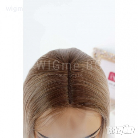 Права руса омбре перука Сиена, снимка 7 - Аксесоари за коса - 32838000