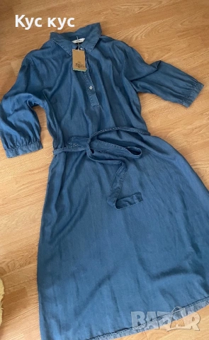 Чисто нова рокля деним., снимка 10 - Рокли - 54362931