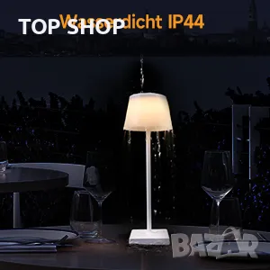 Безжична акумулаторна RGB Димируема LED настолна лампа WOWDSGN/Тъч контрол/IP44 водоустойчива, снимка 4 - Настолни лампи - 49308545