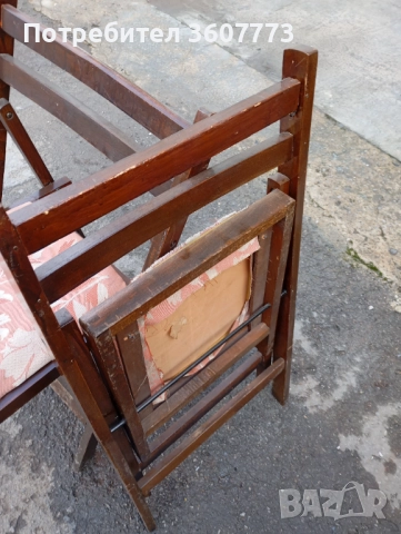 Столове 3 бр сгъваеми, снимка 6 - Столове - 52904527