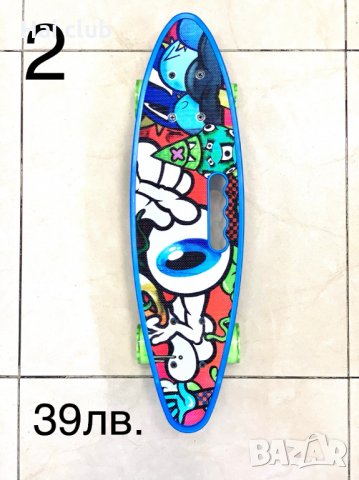 Пениборд - скейтборд светещи LED /Penny board, снимка 4 - Скейтборд, ховърборд, уейвборд - 30928229
