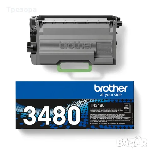 Brother TN3480 оригинална тонер касета (TN-3480) – 8000 стр., снимка 2 - Консумативи за принтери - 56199505