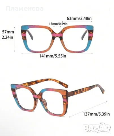 Дамски очила - без диоптър , снимка 4 - Слънчеви и диоптрични очила - 49358111