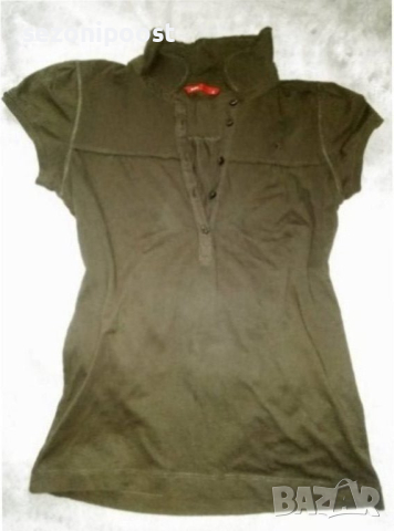 💚Дамска нова маркова блузка "EDS" в цвят петрол! Много приятна и качествена материя-М,Л💚