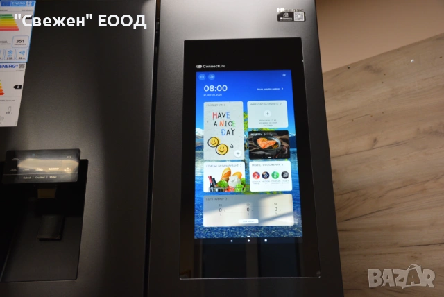 Хладилник с фризер HISENSE RQ760N4IFE Smart дисплей, Total No Frost, снимка 7 - Хладилници - 53333789