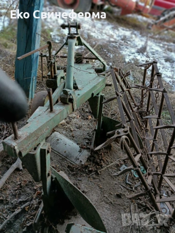 Трактор Владимирец Т-25 с прикачен инвентар към него (на снимките), снимка 12 - Селскостопанска техника - 53146364