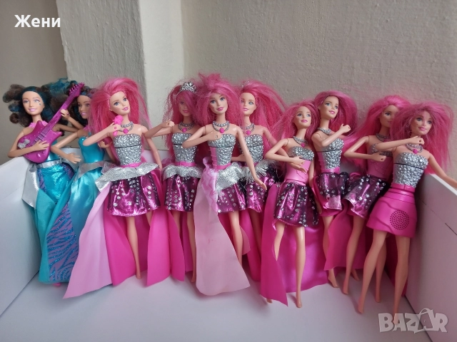 💖Оригинални кукли Барби Barbie Mattel с функции - музикални/светещи/пеещи, снимка 4 - Кукли - 52867646