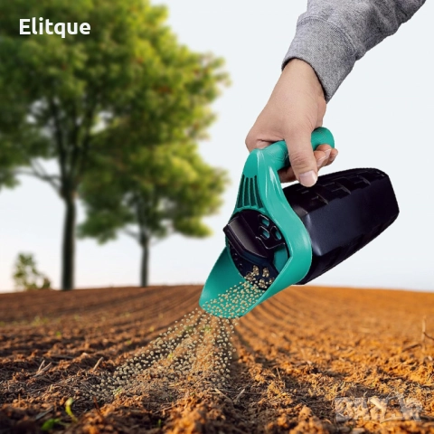 Ръчна сеялка – Лесен и ефективен начин за разпръскване на семена, снимка 6 - Други стоки за дома - 52684540