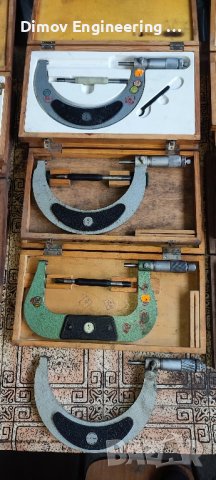 Микрометри 125-150мм, снимка 3 - Други инструменти - 42640627