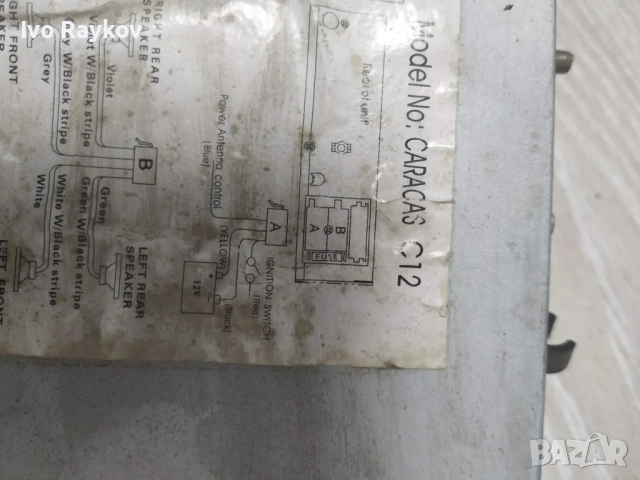 РАДИО BLAUPUNKT CARACAS C12., снимка 6 - Части - 52401372