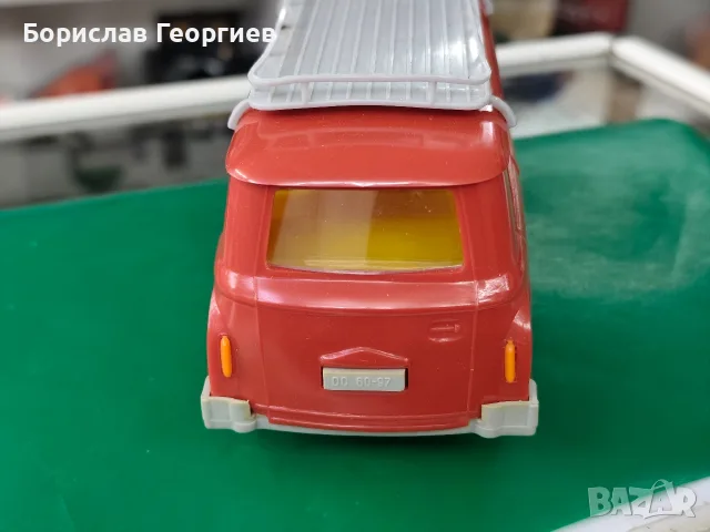 Стара пластмасова играчка ГДР Barkas B1000, снимка 4 - Колекции - 56495719