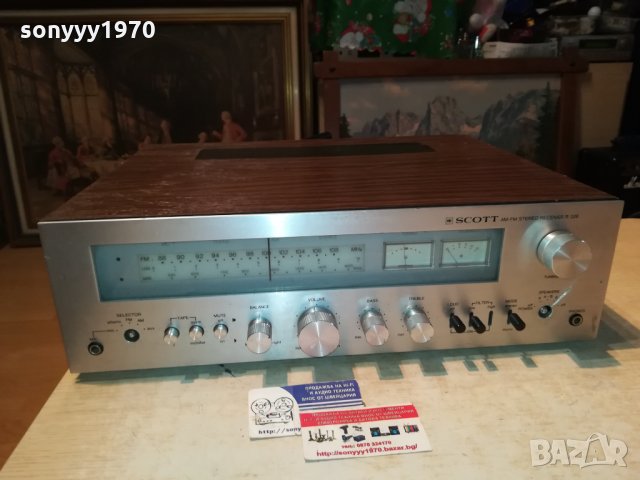 SCOTT R326 RECEIVER-MADE IN USA 111221137, снимка 7 - Ресийвъри, усилватели, смесителни пултове - 35102697