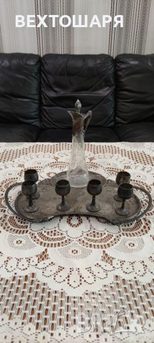 Старинен Посребрен Немски Сервиз WMF, снимка 4 - Антикварни и старинни предмети - 38471088