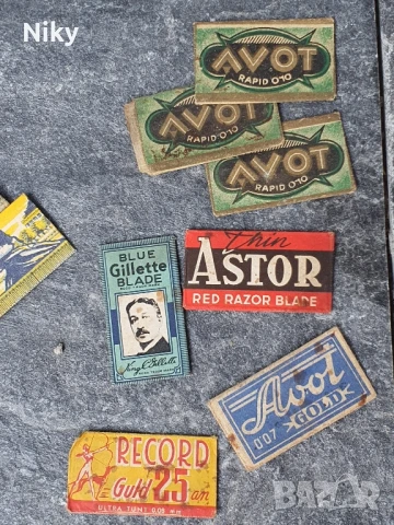 Бръснарски ножчета от едно време , снимка 2 - Колекции - 51378828