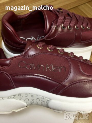 ДАМСКИ МАРАТОНКИ – CALVIN KLEIN CALISSA; размери: 35, снимка 9 - Маратонки - 31680149