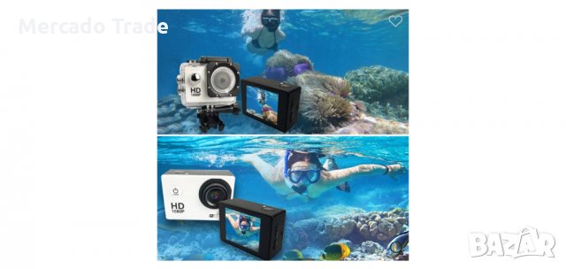 Екшън камера с WiFi функция и аксесоари, снимка 2 - Камери - 35576946