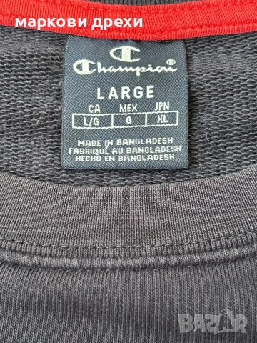 CHAMPION Crewneck Sweatshirt L, снимка 8 - Пуловери - 52756250