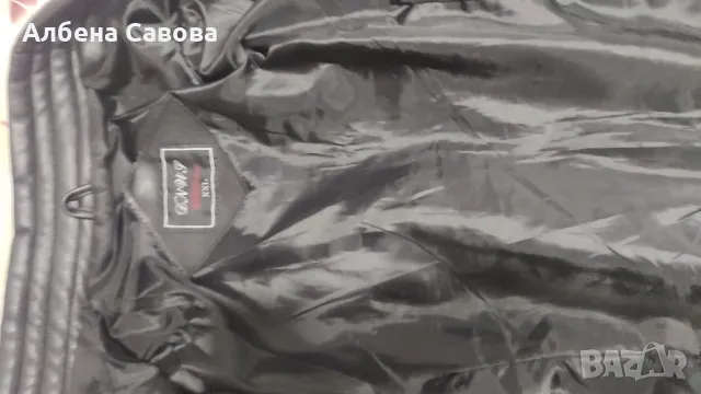 Дамско кожено яке, снимка 3 - Якета - 48643146