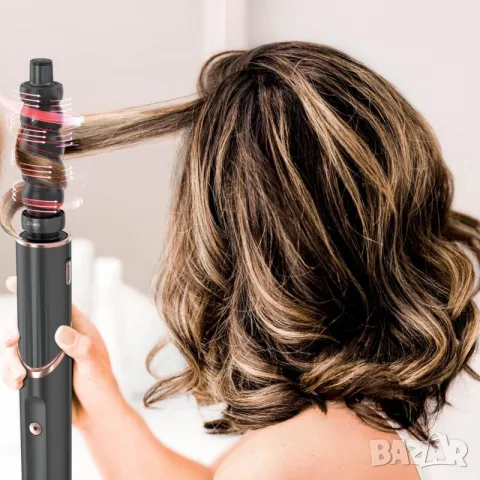 Маша Shark FlехЅtуlе 3-в-1 Air Styler и сешоар HD426EU, снимка 8 - Маши за коса - 55711149