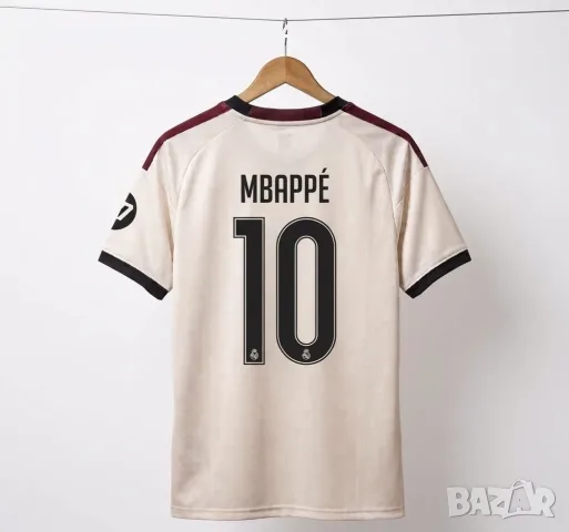 Футболна тениска на Real Madrid 26/27 сезон (Mbappé #10 Bellingham #5 Vini Jr. #7), снимка 4 - Тениски - 55950459