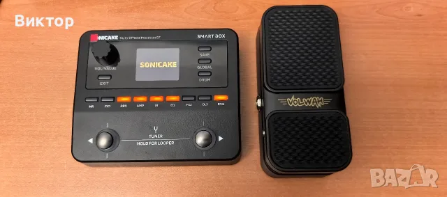 Процесор Sonicake Smart Box + VolWah педал, снимка 4 - Китари - 56057056