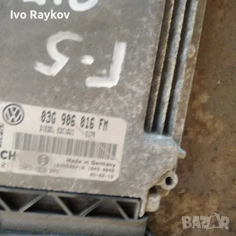 Компютър двигател от VW Golf V, 2.0 TDI, 0 281 011 903, 0281011903, 03G 906 016 FM, снимка 2 - Части - 48604591
