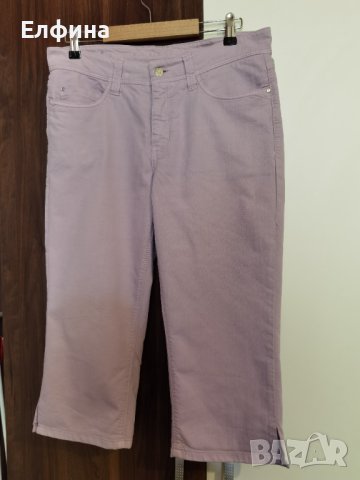 Дънки 7/8 в светло лилав цвят, снимка 1