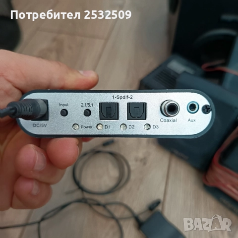 5.1 Creative live inspire тонколони + дигитален декодер, снимка 3 - Тонколони - 51550854