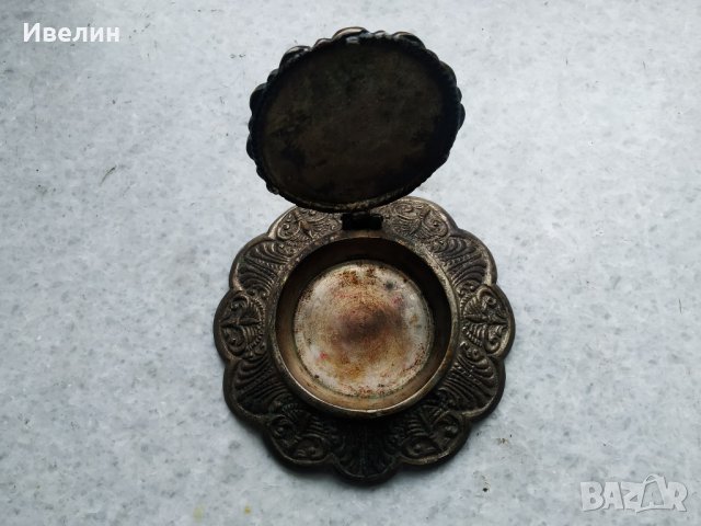 посребрена барокова кутия , снимка 4 - Антикварни и старинни предмети - 29638429