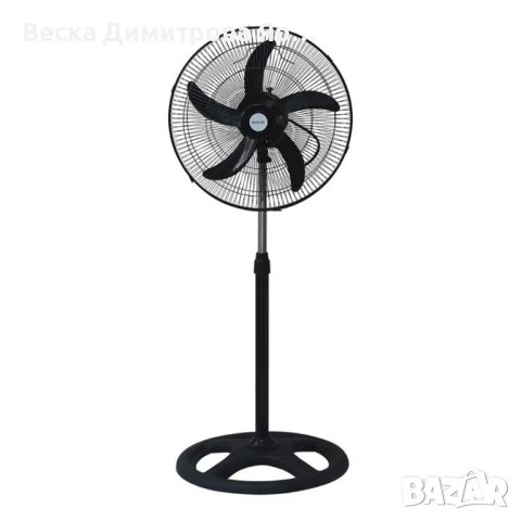 Вентилатор на стойка 18'' MUHLER FM-8140D 3в1, 70W, индустриален, на стойка, стена, под