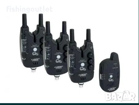  Сигнализатори със станция Carp Pro Q5 3 +1 и 4 + 1.  Договаряне., снимка 2 - Такъми - 30896943