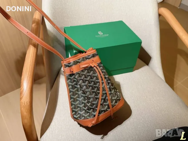 Goyard  Дамска чанта, кожа, снимка 3 - Чанти - 56265800