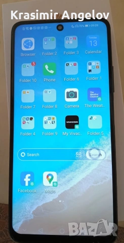 Продавам мобилен телефон Huawai P smart 2021