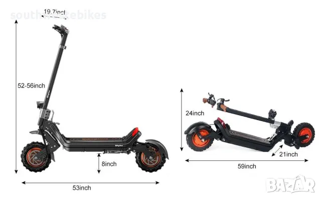 Електрическа тротинетка G63 Dual Motor, снимка 10 - Други спортове - 49293676