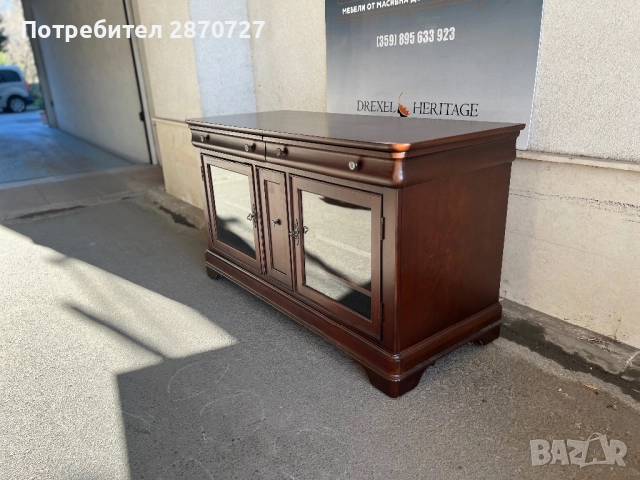 Тв шкаф , музикален шкаф DREXEL HERITAGE /Louis Philippe Collection, снимка 4 - Шкафове - 52222916