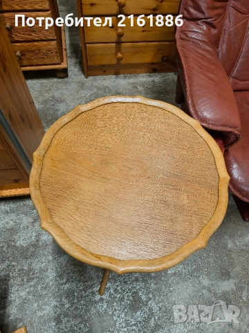 Дъбова спомагателна масичка , снимка 3 - Маси - 51965829