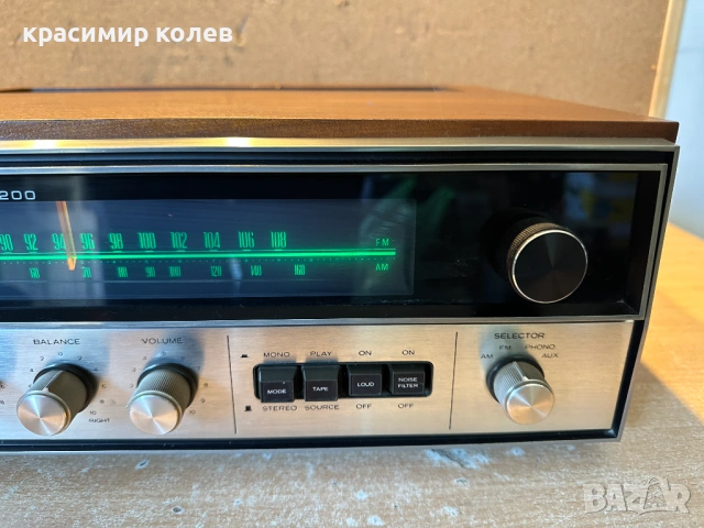 винтидж ресивър "KENWOOD KR-3200", снимка 4 - Ресийвъри, усилватели, смесителни пултове - 54126218