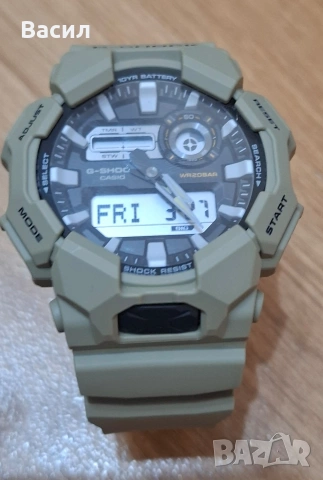 Часовник Casio G-Shock GA-010-5A, снимка 3 - Мъжки - 53998054