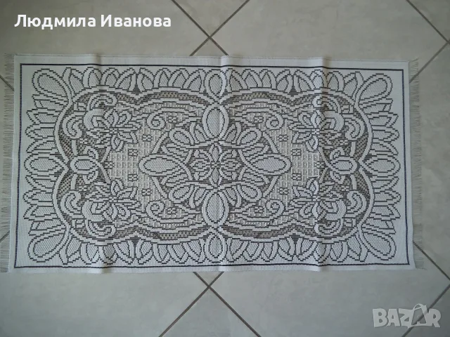 Родопско одеяло, покривки от ленена панама, снимка 11 - Покривки за маси - 56300408