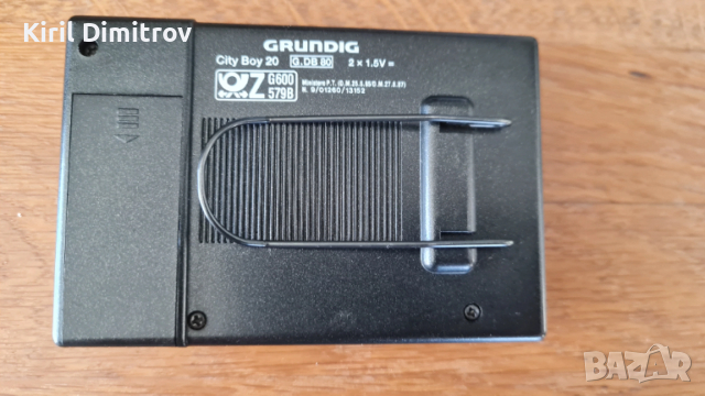 Grundig City Boy 20 – джобно радио (Walkman тип), снимка 5 - Радиокасетофони, транзистори - 54327550